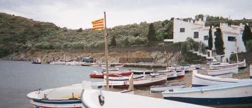 Portlligat, het dorpje naast Cadaqués waar Salvador Dalí woonde